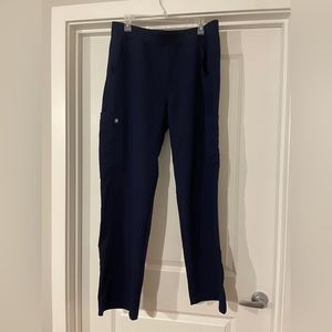 Figs Cargo Scrub Men’s Pants (Large) NAVY